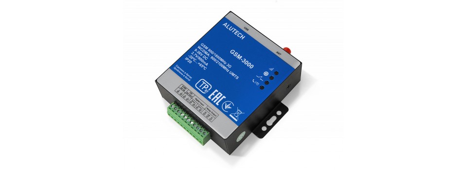 ALUTECH GSM-3000 - Управление автоматикой на ладони