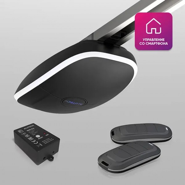 Умный привод ALUTECH Levigato LG-1200-Sm для гаражных ворот + модуль Wi-fi Умный привод ALUTECH Levigato LG-1200-Sm для гаражных ворот + модуль Wi-fi
