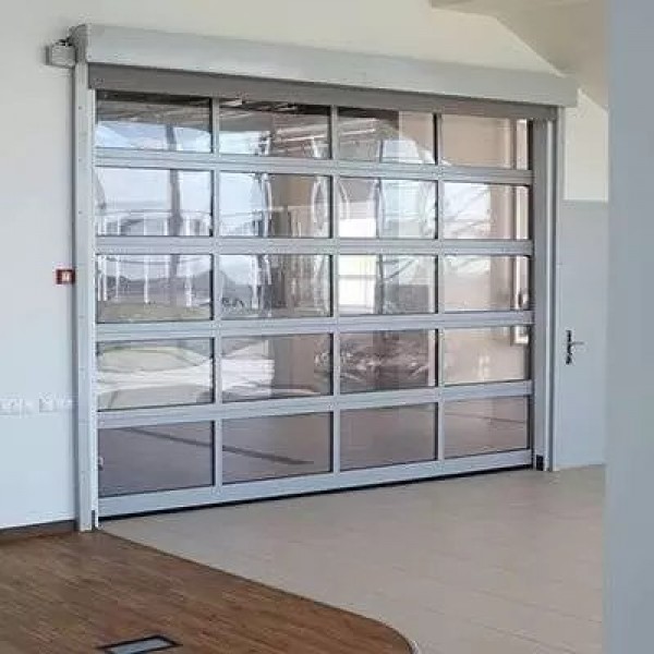 Панорамные секционные ворота Алютех AluTherm, панель 45 мм, терморазрыв Панорамные секционные ворота Алютех AluTherm, панель 45 мм, терморазрыв