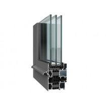 ALUTECH ALT W72 W алюминиевое окно с термоизоляцией