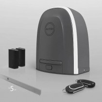 Привод для откатных ворот ALUTECH Roteo RTO-500KIT + беспроводные фотоэлементы LM-LB + рейка ROA8 (5 шт.)