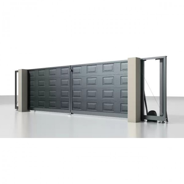 Откатные въездные ворота ALUTECH Prestige 7500×2000 мм Откатные въездные ворота ALUTECH Prestige 7500×2000 мм