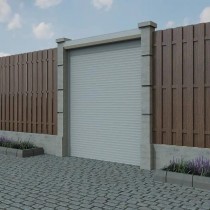 Роллетные ворота ALUTECH Trend 3100×4000 мм