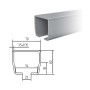ALUTECH SGN.01-8 комплектующие для откатных ворот до 450 кг, 8 м
