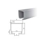 ALUTECH SGN.02-8 комплектующие для откатных ворот до 700 кг, 8 м