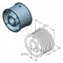 Alutech CD010N барабан Alutech CD010N барабан