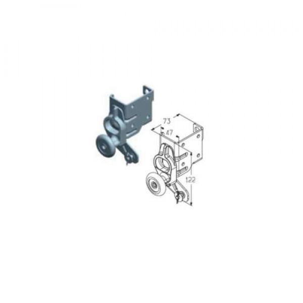 Alutech RBG100R кронштейн нижний Alutech RBG100R кронштейн нижний